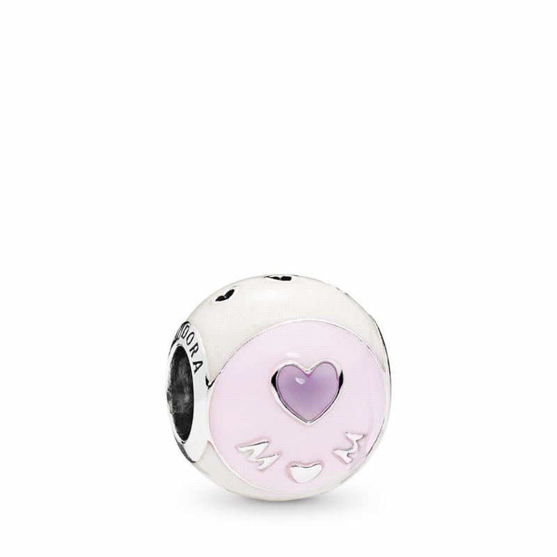 Pandora Love Mom Charm, Mixed Enamel Ireland - Sterling Silver/Enamel/Pink - 923451SQP